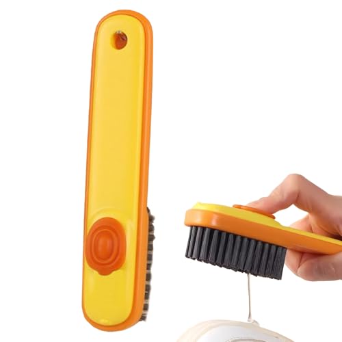 Cepillo líquido para Zapatos, cerdas Selladas, Cepillo abrasivo portátil, para Zapatos, Utensilios de Cocina, Suelos, Enjuague, Apto para familias