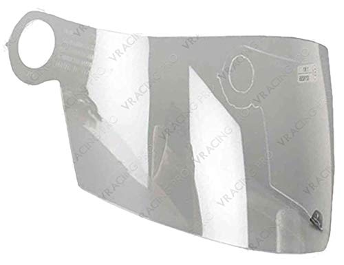 VRacing Visera Suomy Spec 1R Apex Extreme Excel Pantalla Casco Aftermarket (Transparente)