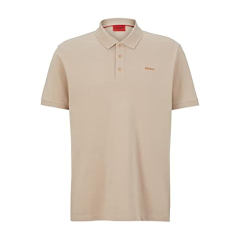 HUGO Donos222 Polo, Beige Claro, XL Cover