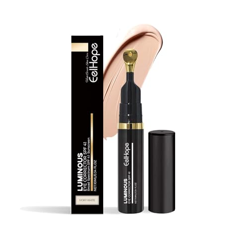 Luminous Eye Corrector SPF 41, Dark Circles Under Eye Treatment Color Corrector, Anti-Aging Tinted Eye Cream, Luminous Eye Corrector, Hydrating Eye Serum Cream (Natural Color)