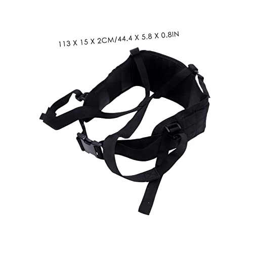 Camping Belt Portable Duty Belt with Quick Release Buckle Design Versatile Outdoor Multi Use Waist Strap for Security and Everyday Carry2