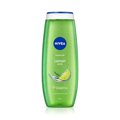 Lemon and oil 500ml Body Wash| Shower Gel with Scent of Lemon and Care Oil | Pure Glycerin for Instant Soft & Summer Fresh Skin|Microplastic Free |Cle