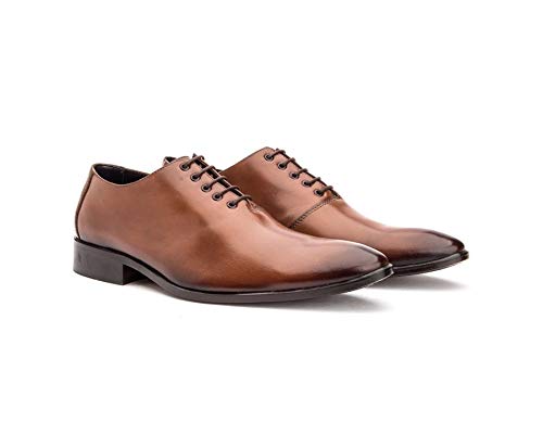 Sapato Social Masculino Oxford Couro Cromo Whisky 2001 Tamanho:44