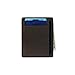 Andar Leather Slim Wallet, Minimalist Front Pocket RFID Blocking Card Holder Made of Full Grain Leather - The Scout (Dark Brown)
