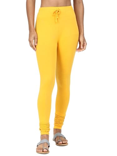 Image of Robinbosky Cotton Churidhar Leggings for Women - Stylish, Stretchable & Flattering Fit for All-Day Comfort