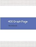 quad 400 yamaha  400 Graph Page Notebook: Grid Paper Notebook, Quad Ruled, 400 Pages / For Math And Science Students, Designers, Engineers, Sketches Creating / (8.5 X 11 Inches), Matte Finish Cover