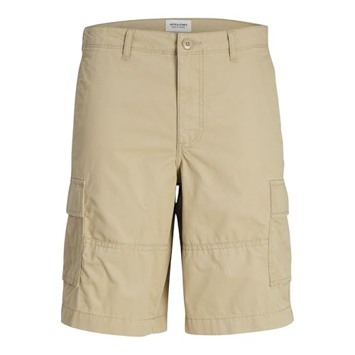 Jack & Jones Jpstinternational Jjcampaign Short Jnr - Pantalones Cortos Cargo para niño, Beige, 128