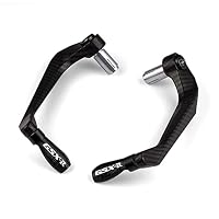 Protège-mains Moto Universel Protège-main Moto Universel Kawasaki ZX12R - Garde Leviers Frein/embrayage - Aluminium CNC Gris Protège Mains Moto