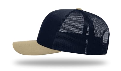 Image of Richardson 112 Trucker Hat - Premium Adjustable Snapback Hat - Structured Six Panel Richardson Blank Caps
