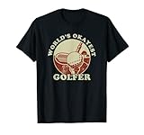 Photo Gallery worlds okayest golfer retro vintage golf player marito papà maglietta Photo Gallery worlds okayest golfer retro vintage golf player marito papà maglietta