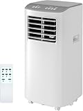 Garvee 3-in-1 Portable Air Conditioner, 8,000 BTU Portable AC Unit with Cooling, Dehumidifier & Fan for Rooms up to 350 sq.ft with Remote Control, Sleep Mode, 24H Timer & Window Kit