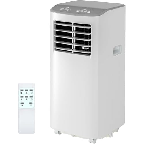 Garvee 3-in-1 Portable Air Conditioner, 8,000 BTU Portable AC Unit with Cooling, Dehumidifier & Fan for Rooms up to 350 sq.ft with Remote Control, Sleep Mode, 24H Timer & Window Kit 8000BTU