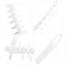 FOMIYES Washer Slot Cleaning Brush for Washing Machine Ergonomic Design Nylon Bristles for Deep Cleaning Hard Reach Areas Easy to Rinse and Use Daily