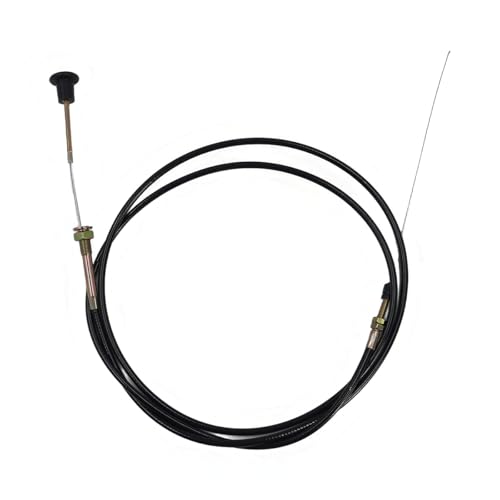 Gurtt Cable Bowden flexible de 2 m para control de parada del motor, acelerador y línea de combustible. Cable universal para automóviles, coches y camiones.