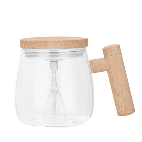 Jrudjsnhhty Self Stirring Mug Electric High Speed Mixing Cup Self Stirring Coffee Mug Glass Automatic Stirring Cup for Coffee