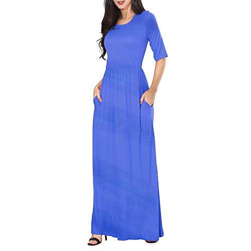 JCHL - Summer Nouvelle Robe de Taille de Style à Manches Longues dans Les Poches est Parfaite pour Les Vacances Cover