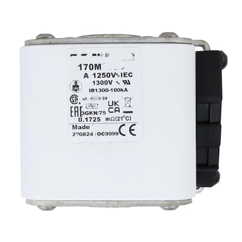 Fusible 170M6590 para evitar fallos de montaje con terminal de extremo 2