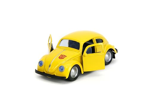 Jada Transformers 1:32 G1 Bumblebee Volkswagen Beetle miniatura 5