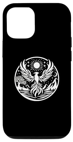 Carcasa para iPhone 15 Diseño de arte de escena de Phoenix para mujeres y hombres