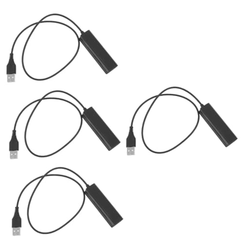 Adaptateur USB pour casque pack de 4 convertisseurs audio filaires pour smartphone et PC portable
