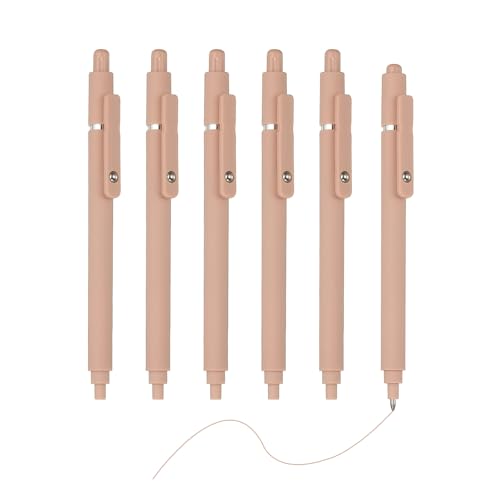 Mignon pour cadeaux ce lot de 6 stylos à encre gel rose fera plaisir aux passionnés