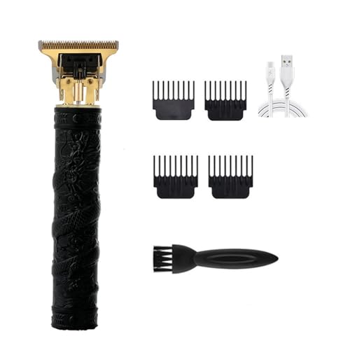 Vintage T9 Cordless 0mm Professional Hair Clippers Electric Trimmers for Men Clipper Hair Cutting Machine(ABS 7)