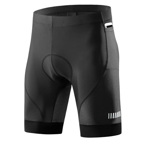 Shorts de ciclismo para hombre con almohadilla y transpirables miniatura 1