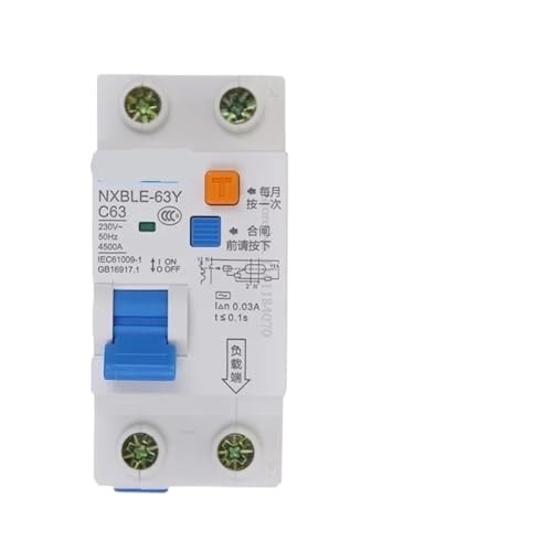 Disjoncteur différentiel 1P+N 230V haute performance pour tableau électrique