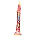 Hellery Giocattolo per Bambini Strumento Musicale Tromba/Sassofono/Clarinetto con Tasti Colorati per Ragazzi E Ragazze dai 3 in su - Clarinetto Rosso