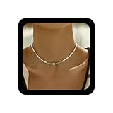 Le collier ras de cou en perles de rocaille de Bohème est fabriqué en alliage, robuste et durable, un beau placage les rend brillantes et ne s'estompe pas facilement.