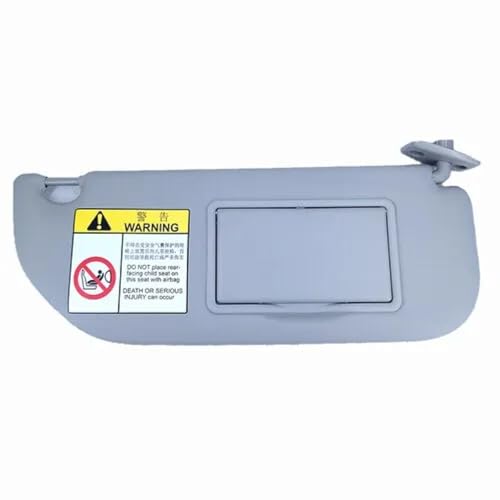 Pare-soleil droit gris Peugeot 208 et 2008 idéal pour retrouver un miroir de courtoisie