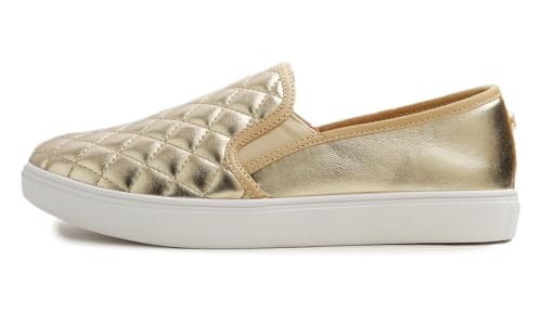 Image of FEVERSOLE Women's Casual Slip On Sneaker Comfort Quilted Loafer Flats