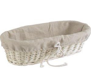 Banneton - Corbeille à pain en osier écru / beige