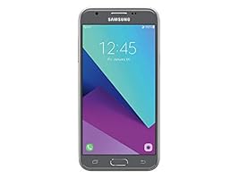 SAMSUNG Galaxy Prime 16GB J327 J3 AT&amp;T T-Mobile Unlocked Smartphone - Silver (Renewed)