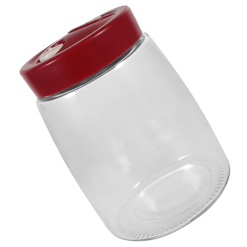 IMIKEYA Barattolo per Sottaceti Trasparente Contenitore Ermetico per Conservazione Barattolo da Cucina Multifunzione Facil Pulire Riporre