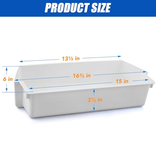 image for Discount Parts Direct 2 Pack 2187172 Door Shelf Bin Replacement for Fr