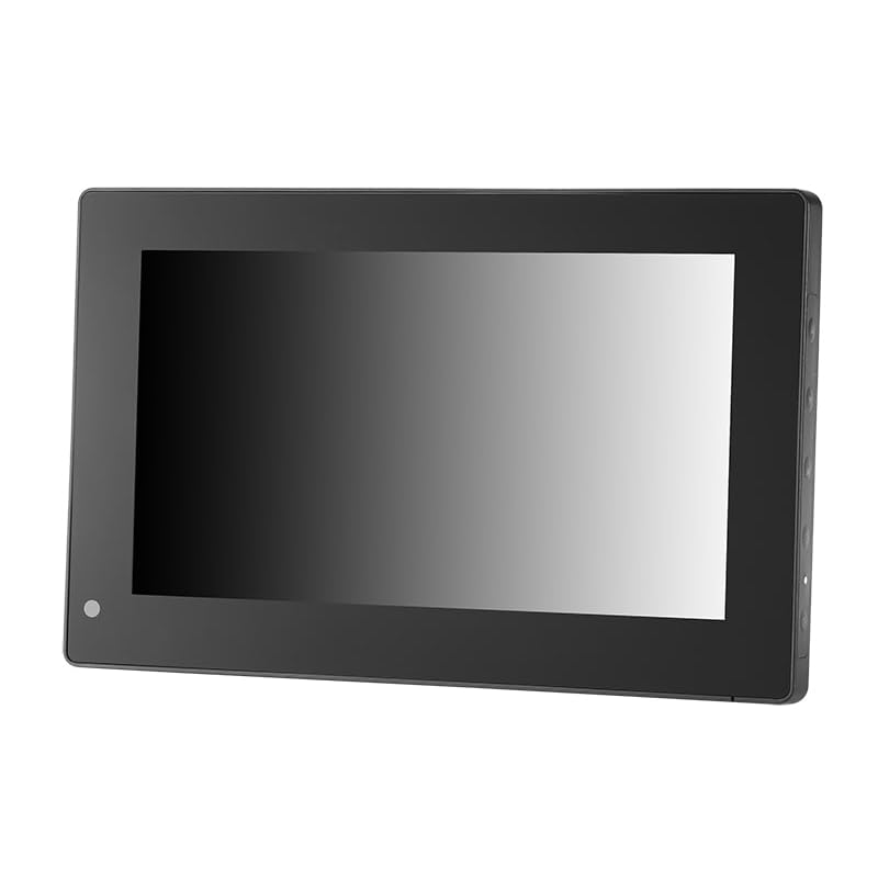 Image of 892GFC 8 Inch Sunlight Readable IP65 Front Capacitive Touchscreen Monitor, 2 HDMI, USB-C, 1280 x 720, 1000 Nits, VESA 75mm, 9V-36V DC