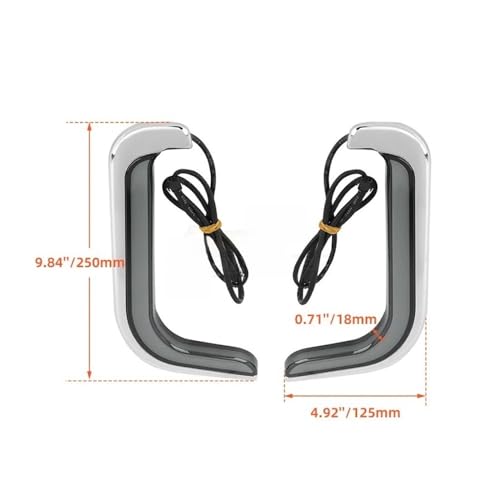 Clignotants indicateur feu de signalisation moto Electra Glide - 6