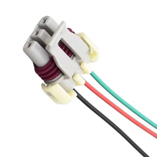 Conector bobina Chevrolet hembra de 3 pines con cableado de alta durabilidad