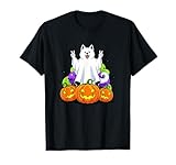 Photo Gallery funny akita ghost pumpkin boo halloween bambini uomo donna maglietta Photo Gallery funny akita ghost pumpkin boo halloween bambini uomo donna maglietta