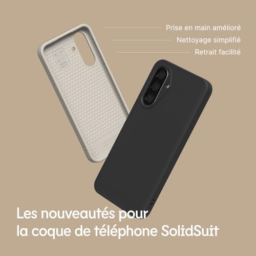Coque Galaxy A56 anti-chute fine et mate protection rose sorbet - 5
