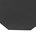 RiToEasysports Billiard Chalk Case, Cue Chalk Box Holder Aluminium Alloy Octagonal Universal Billiard Chalk Case for Billiards Accessory (Black)