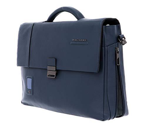 Cartella in Pelle con Patta | Piquadro Akron | CA3111AO-Blu4