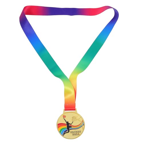 Medallas de baloncesto contra la frustración infantil premios al esfuerzo en competiciones