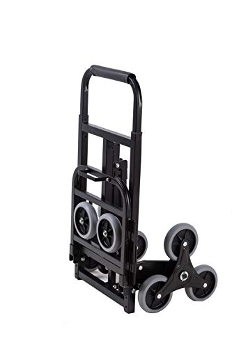 Bltpress Stair Climbing Cart Portable Climbing Cart 330 Lbs Three-Wheel Chassis Portable Stair Climber Hand Truck Heavy Duty With 6 Wheels #TOP2