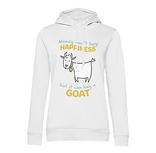 Sweat à capuche Goat cadeau idéal pour amateurs d'animaux