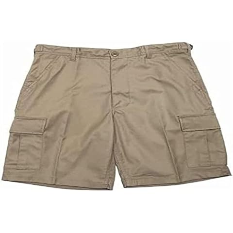 Mil-Tec Khaki Bermuda Shorts for Men Cover