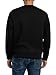 Armani Exchange Men's Bonded Stretch Gold Logo Center Chest Crewneck Sweatshirt, Black Diagonal Gold, X-Large
