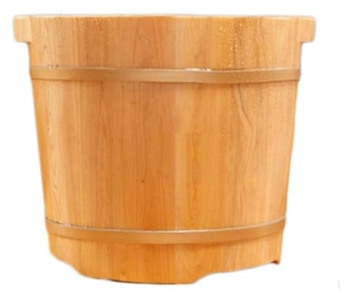Tina de madera maciza para spa de pies con masaje miniatura 2