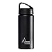 Laken Borraccia Termica Thermo Classic Bottiglia d'Acqua Isolamento sottovuoto Acciaio Inossidabile Bocca Larga - 500ml, Nero